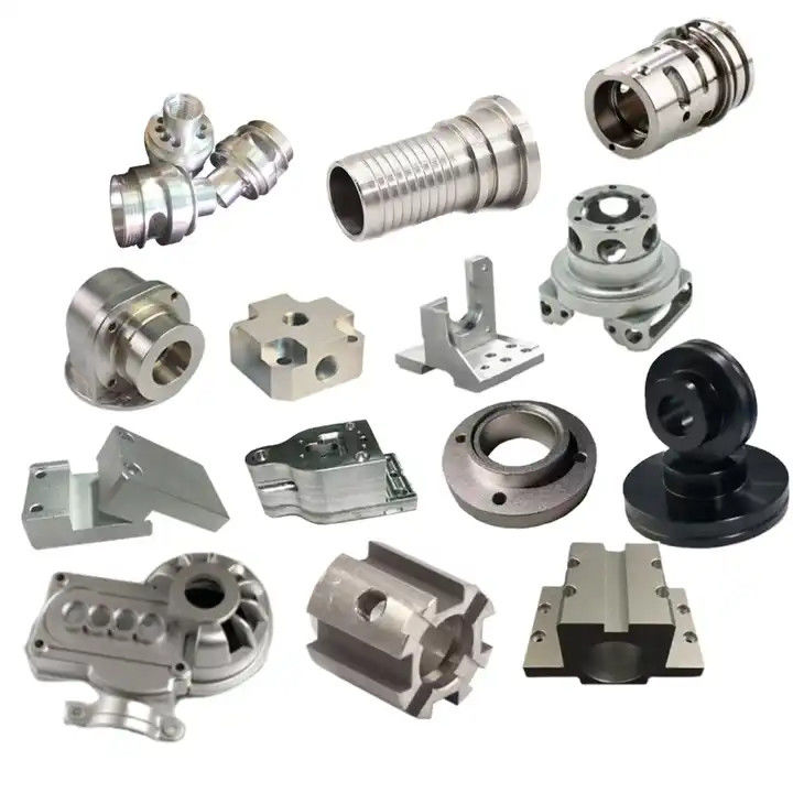 Custom Precision CNC Milling Parts Powder Coated With Zinc Finish OEM Service