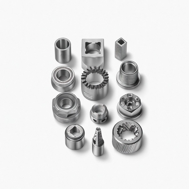Custom CNC Machining Services for High Precision CNC Turning Milling Parts with 100% Inspection and ±0.001~±0.01mm Tolerance